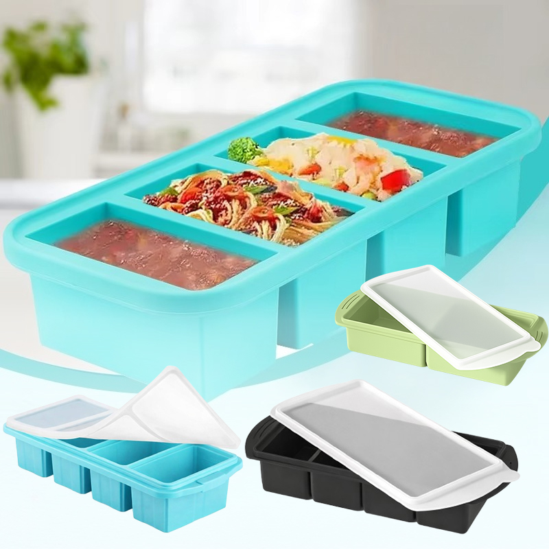 Kitchen Baking Organization - Cetakan Es Batu Silikon Besar dengan