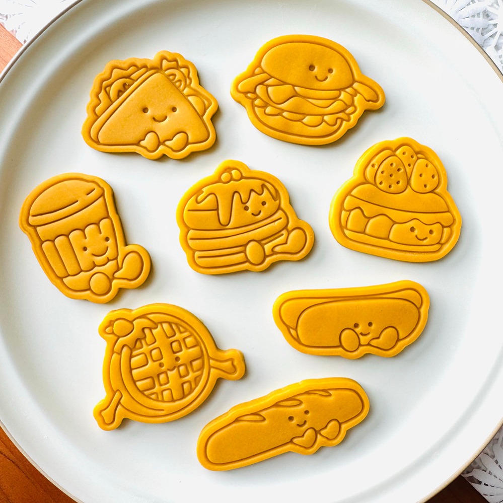 Kitchen Baking Items - Cetakan Kue Sandwich Burger Lucu, Cetakan