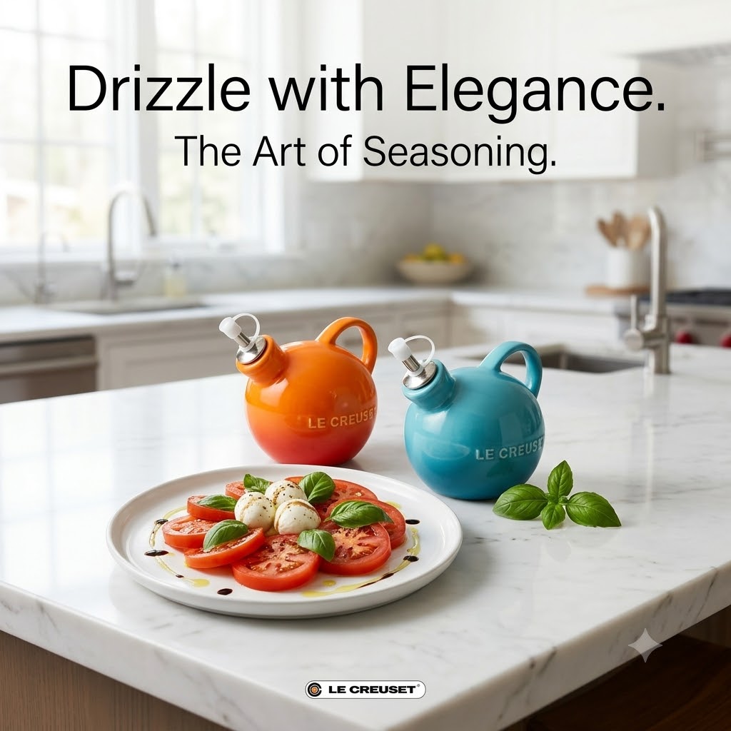 Kitchen Baking Gifts - Le Creuset 2 Buah Botol Keramik