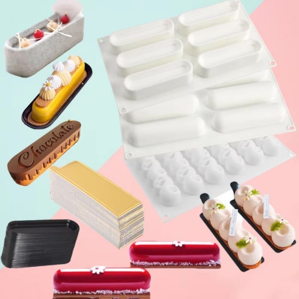Kitchen Baking Items - Cetakan Kue Mousse Silikon Baru Bentuk