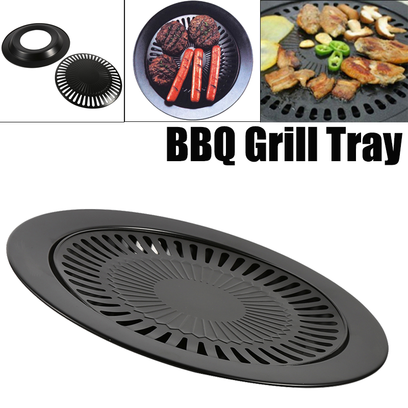 Kitchen Baking Tray Organiser - Panci Pemanggang Barbekyu Tanpa Asap Gas