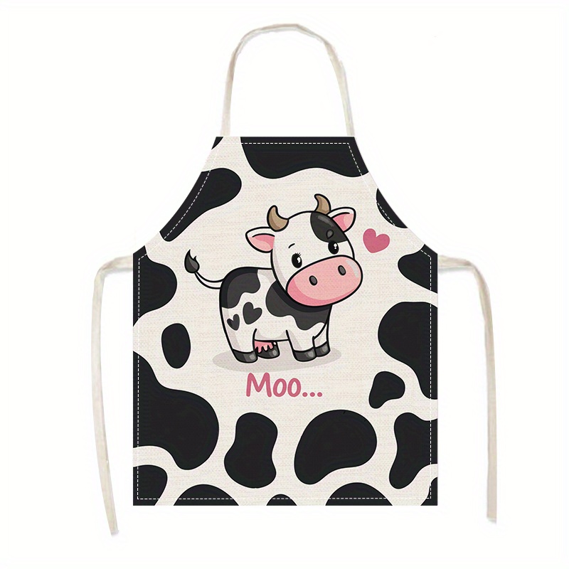 Baking Kitchen For Kids - 1 Buah Celemek Dapur Motif Sapi