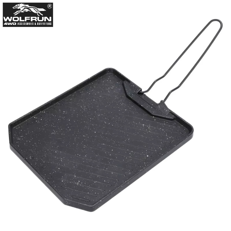Kitchen Baking Tray Organiser - Wajan Panggangan Persegi Stainless Steel Tahan