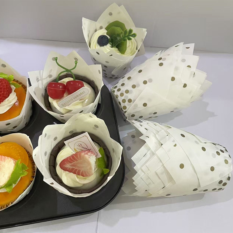 Kitchen Paper For Baking - 50 Buah/100 Buah Cangkir Kue Tulip
