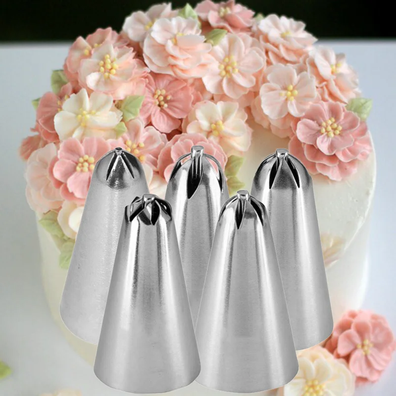 Kitchen And Baking Equipment - Bunga baja tahan karat nosel Piping