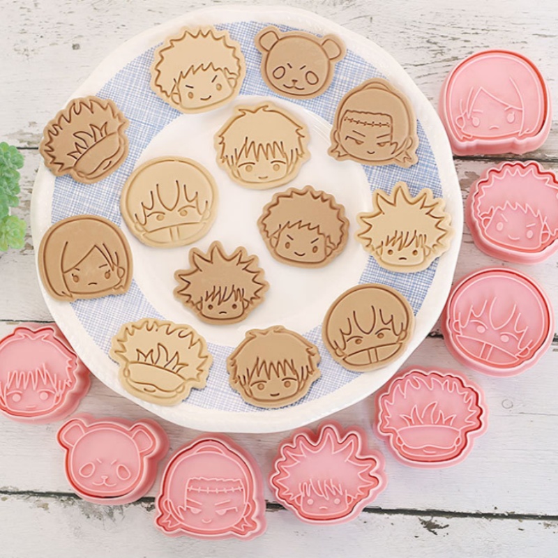 8 Buah Pemotong Kue Jujitsu Ka - Kitchen Baking Items ulasan dan harga