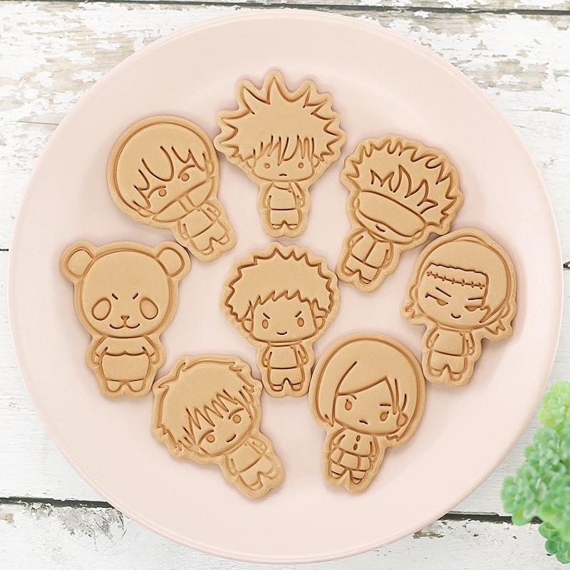 8 Buah Pemotong Kue Jujitsu Ka - Kitchen Baking Items ulasan dan harga