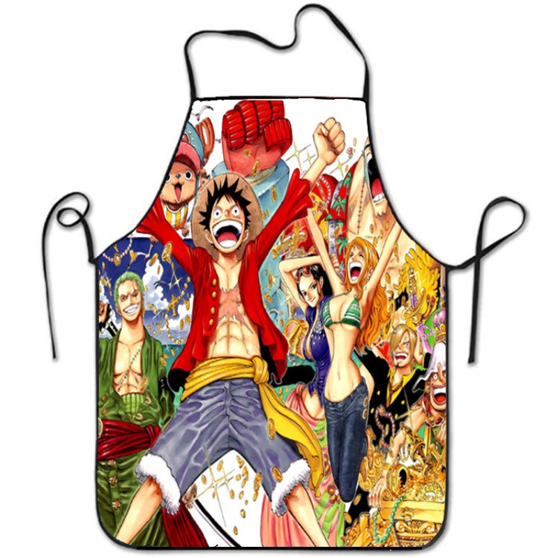 Apron Luffy One Piece Bermotif - Kitchen Baking Items ulasan dan harga