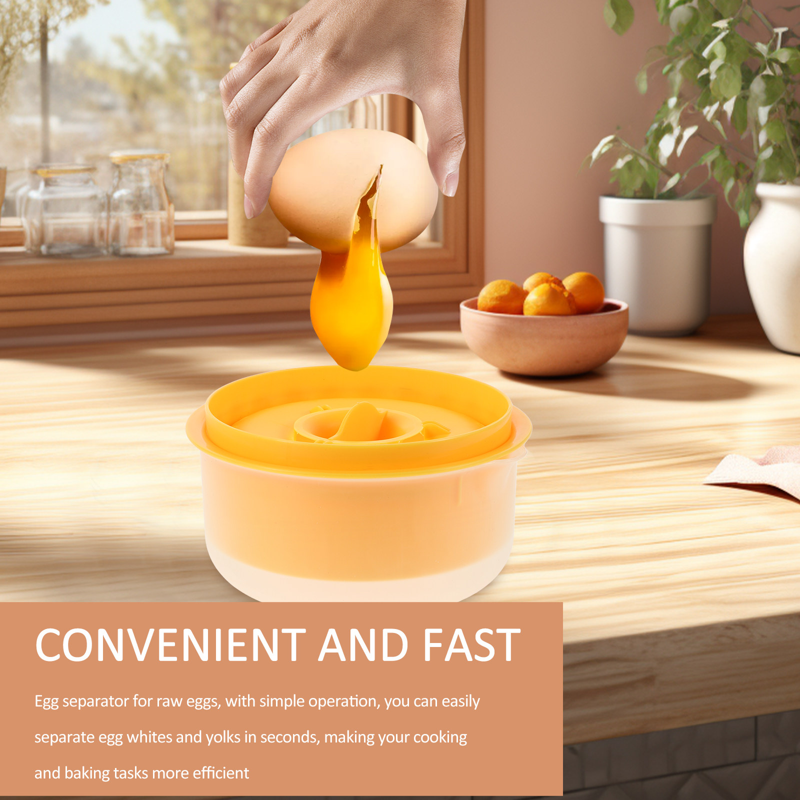 Alat Pemisah Telur Pemisah Put - Kitchen Baking Mess ulasan dan harga