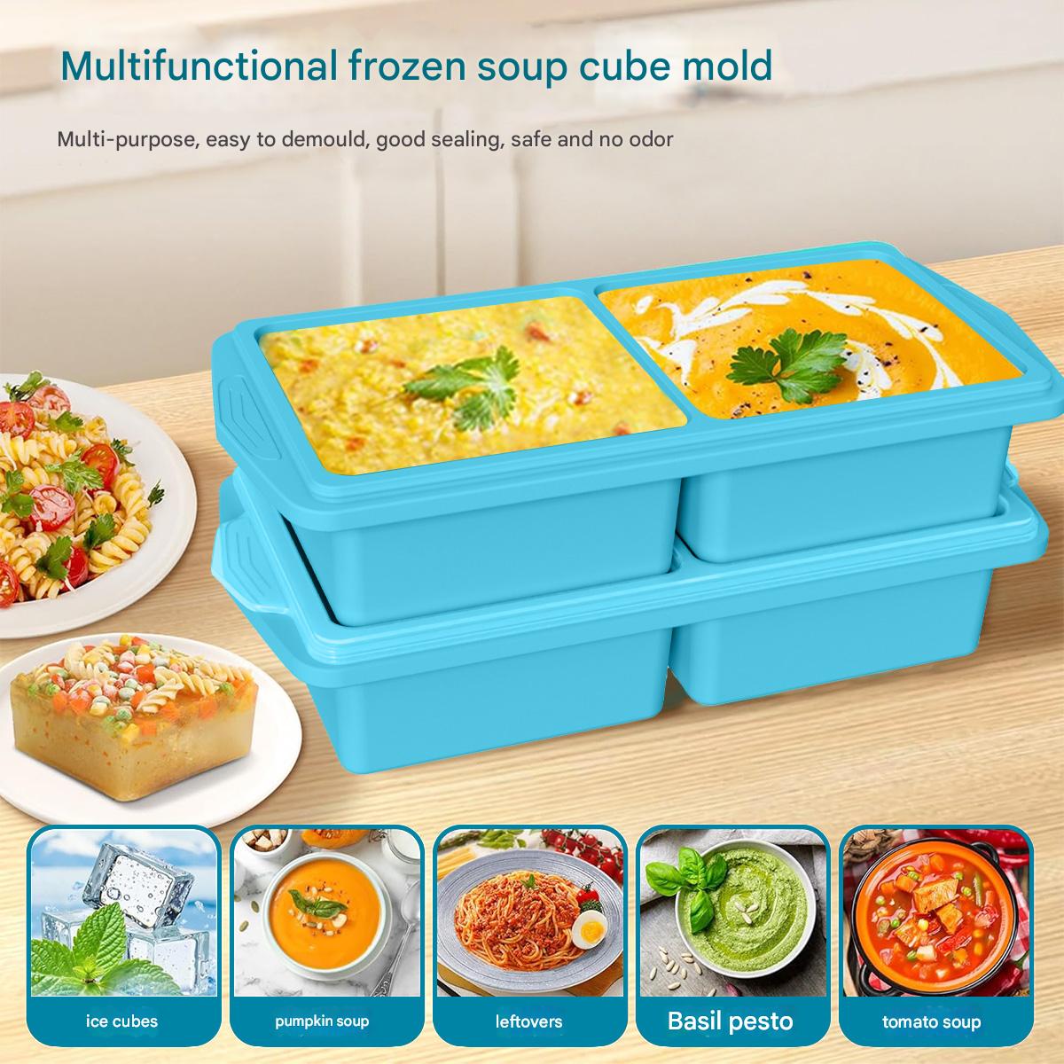 Cetakan Es Batu Silikon Besar  - Kitchen Baking Organization ulasan dan harga