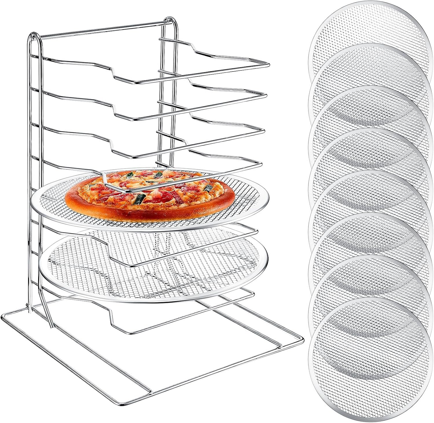 Rak Pizza 8 Tingkat Dengan 8 L - Kitchen And Baking Equipment ulasan dan harga