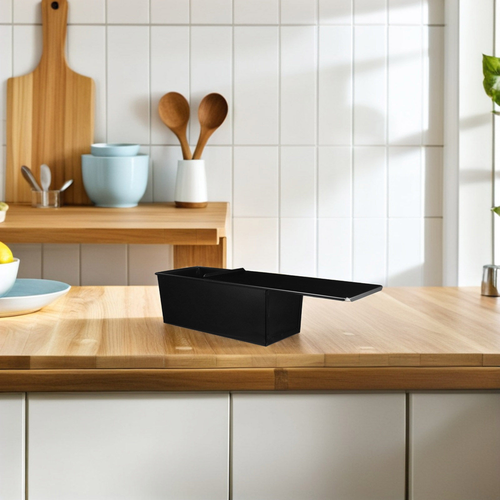 1 Buah Loyang Roti Hitam denga - Kitchen Baking Oven ulasan dan harga