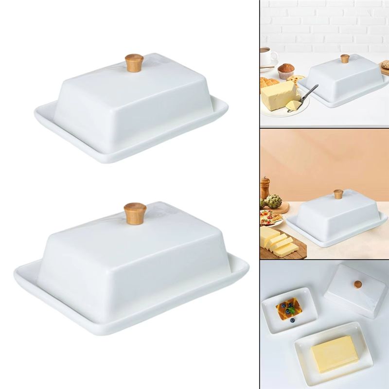 A20F- Tempat Mentega Dengan Tu - Kitchen Baking Organization ulasan dan harga