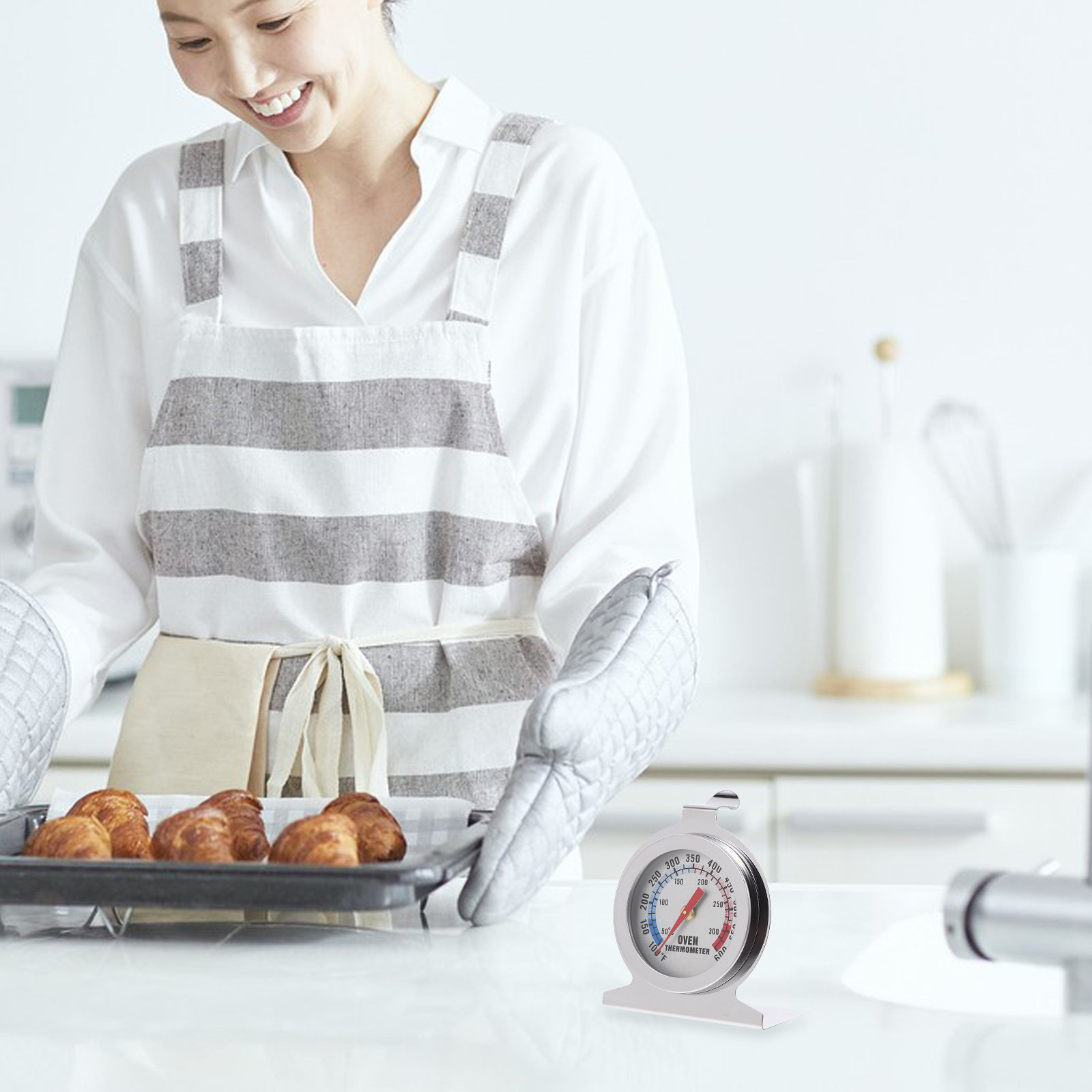 Termometer Oven Logam Stainles - Kitchen Baking Oven ulasan dan harga