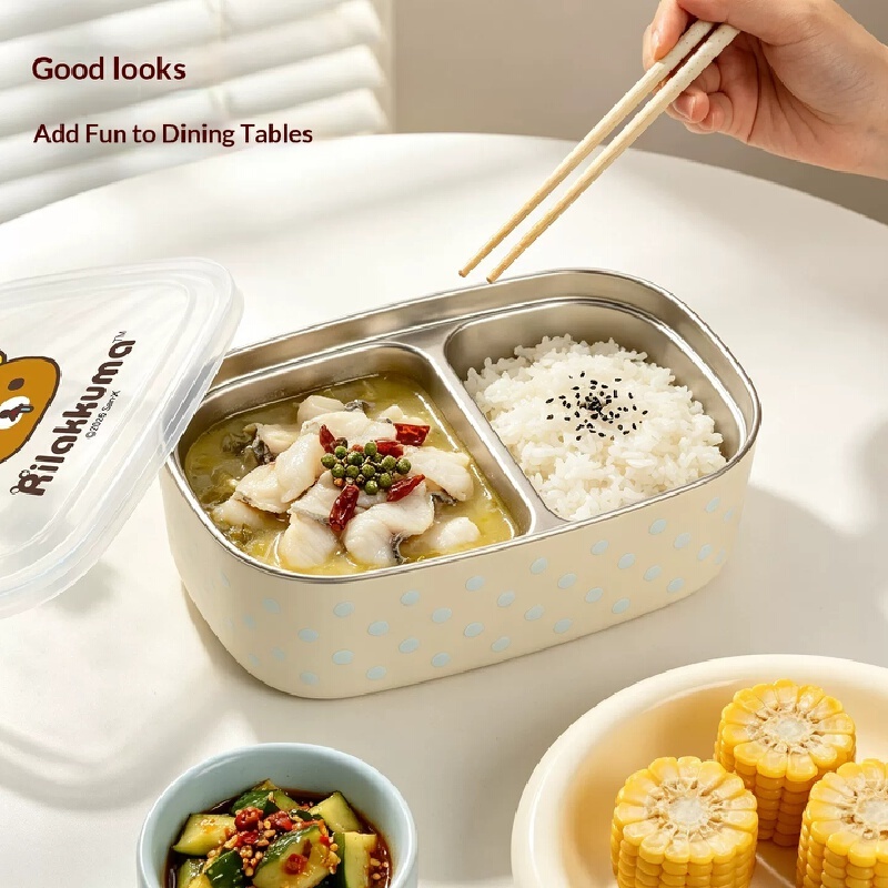 Kotak Makan Bento Rilakkuma Ki - Kitchen Baking Gifts ulasan dan harga