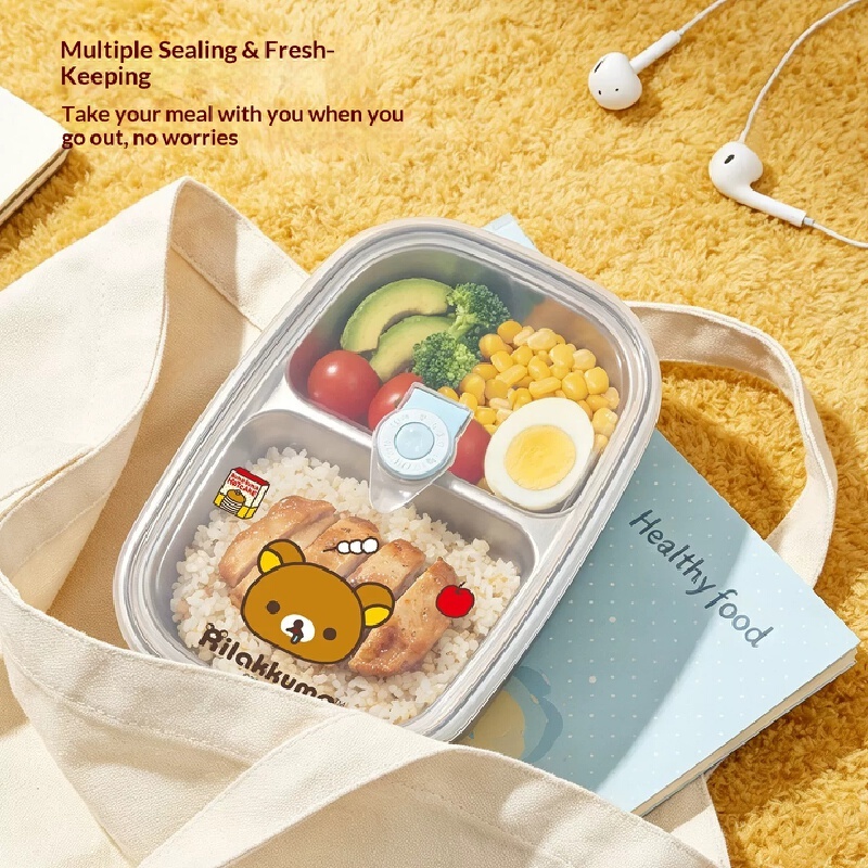Kotak Makan Bento Rilakkuma Ki - Kitchen Baking Gifts ulasan dan harga