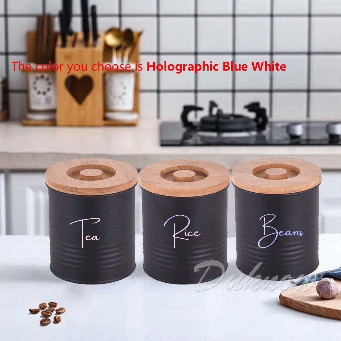 Stiker Label Stoples Organisas - Kitchen Baking Organization ulasan dan harga