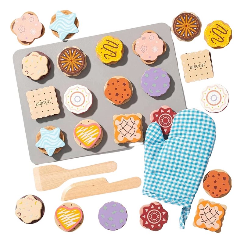 WOWFU-Set Makanan Mainan Kayu  - Baking Kitchen For Kids ulasan dan harga