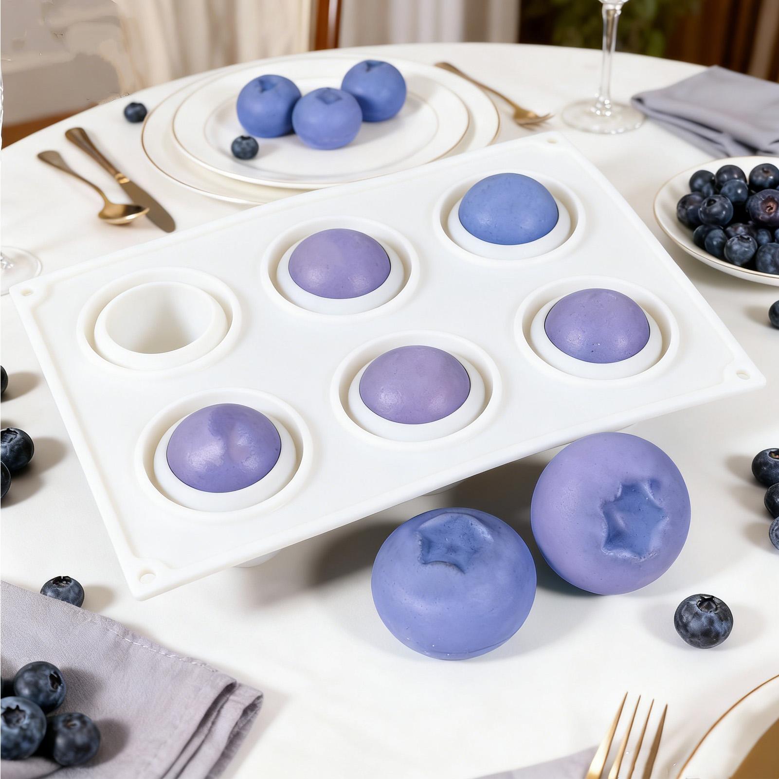 Cetakan Kue Mousse Blueberry 6 - Kitchen Baking Items ulasan dan harga