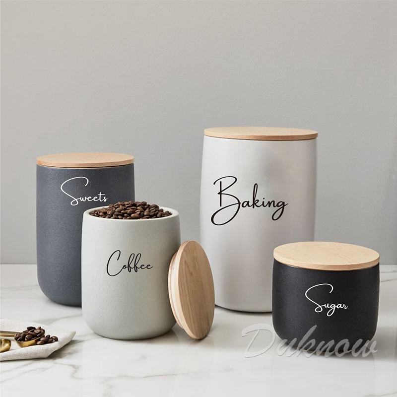 Stiker label toples organisasi - Kitchen Baking Organization ulasan dan harga