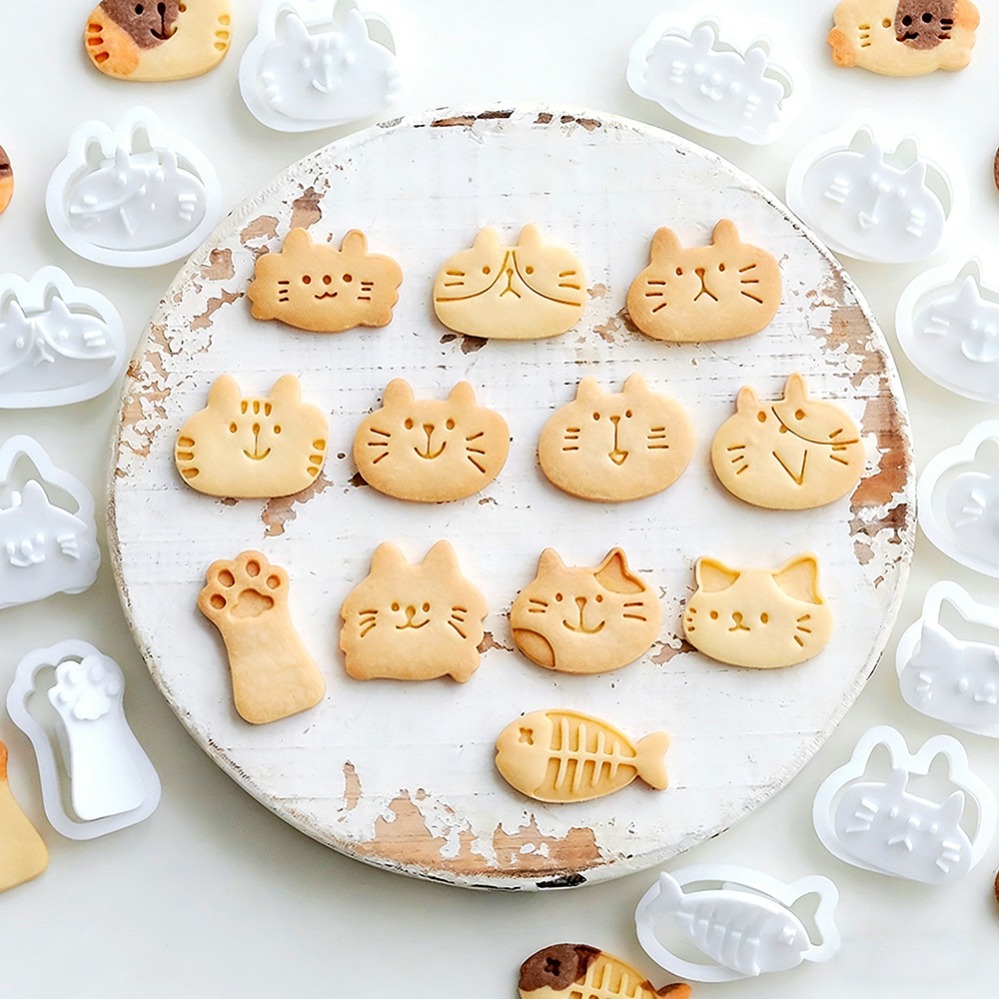 Cetakan Kue Kucing Lucu DIY, A - Kitchen Baking Store ulasan dan harga