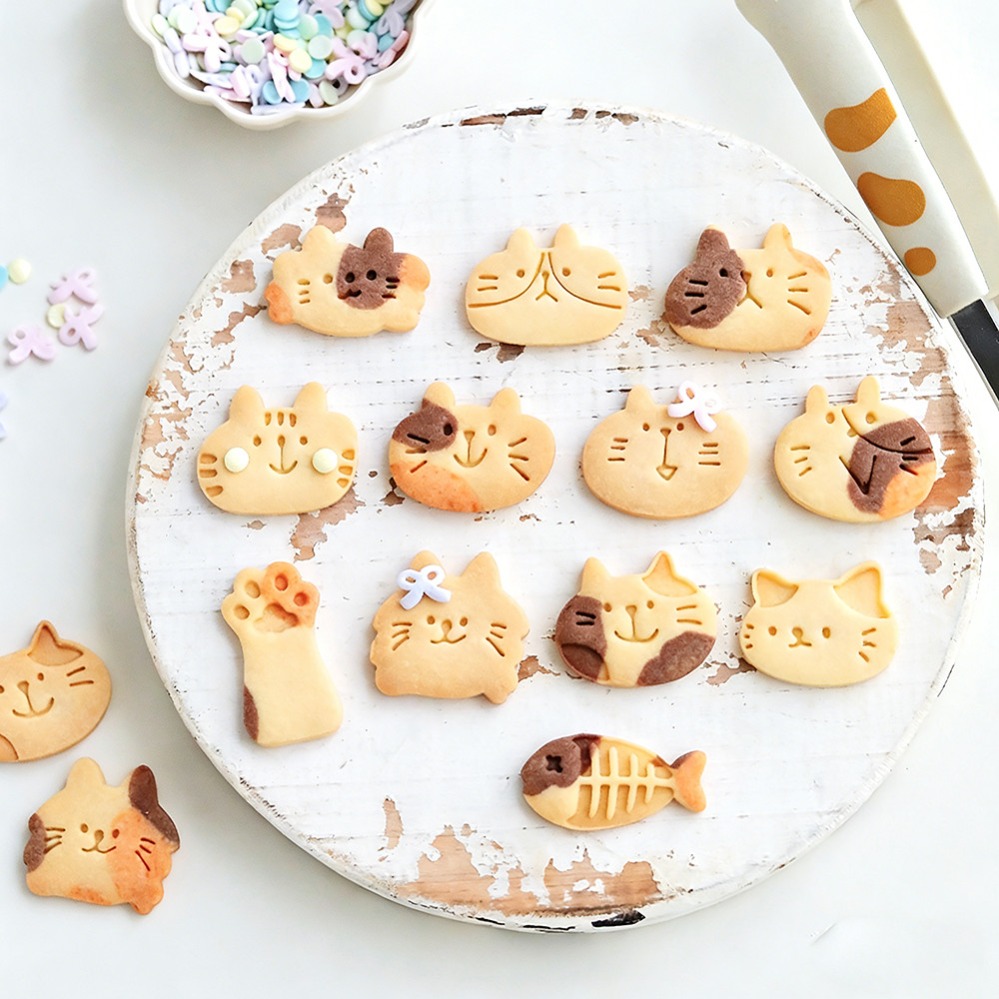 Cetakan Kue Kucing Lucu DIY, A - Kitchen Baking Store ulasan dan harga