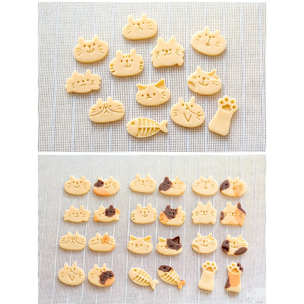 Cetakan Kue Kucing Lucu DIY, A - Kitchen Baking Store ulasan dan harga