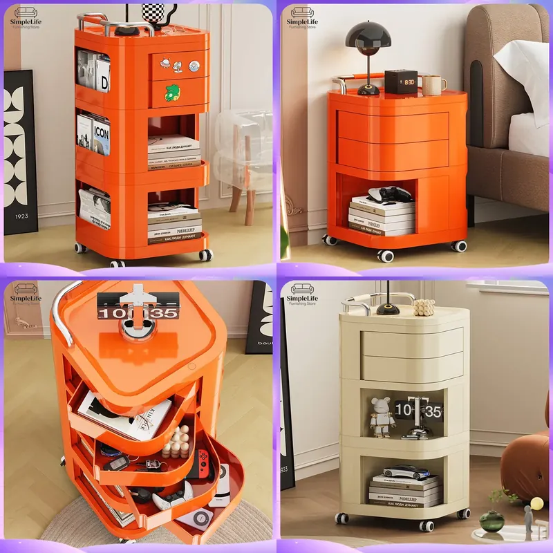 Troli Dapur Beroda, Keranjang  - Kitchen With Baking Station ulasan dan harga