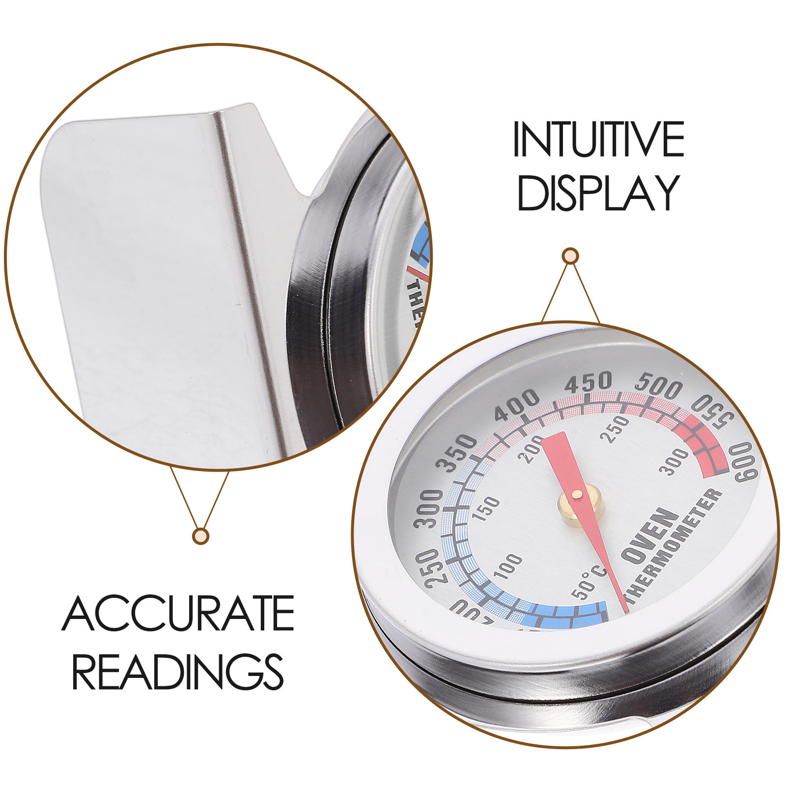 Termometer Oven Stainless Stee - Kitchen Baking Oven ulasan dan harga