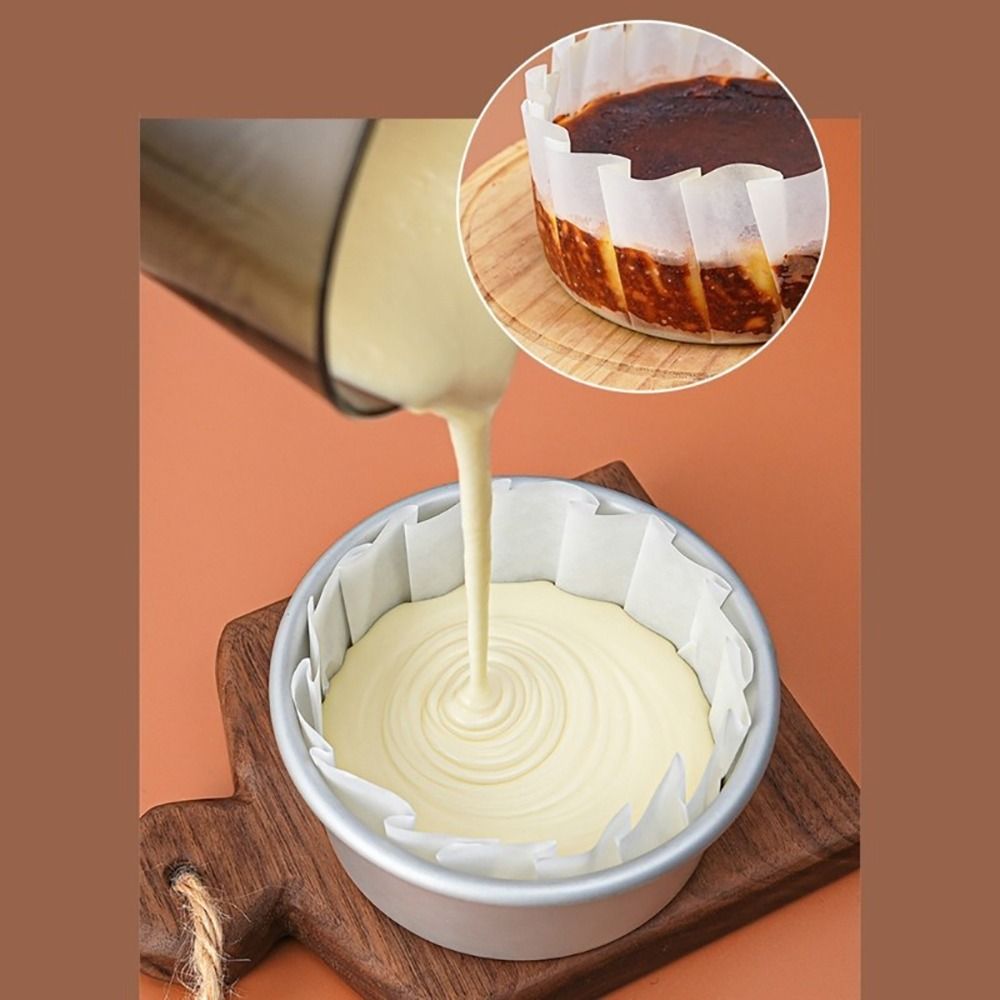4/6/8 inci Cupcake Liner tanpa - Kitchen Paper For Baking ulasan dan harga