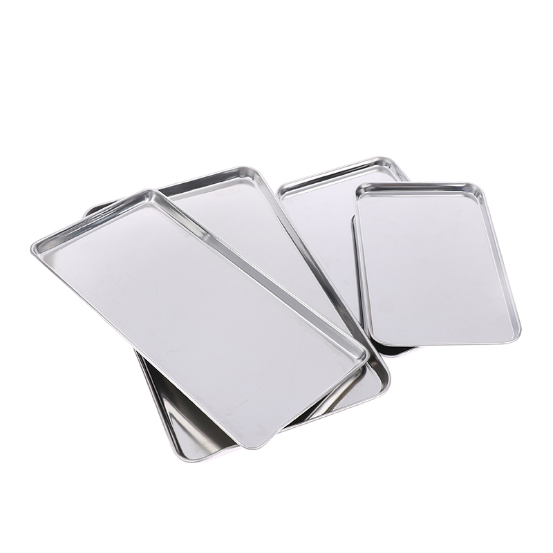 Nampan baja anti karat, 1 buah - Kitchen Baking Tray Organiser ulasan dan harga