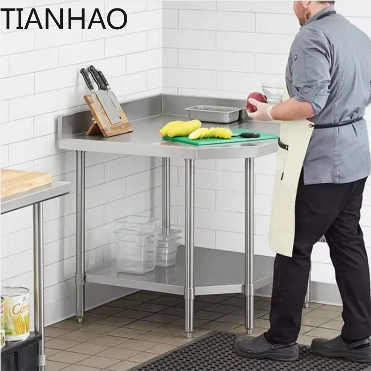 Meja Kerja Komersial Stainless - Kitchen With Baking Station ulasan dan harga