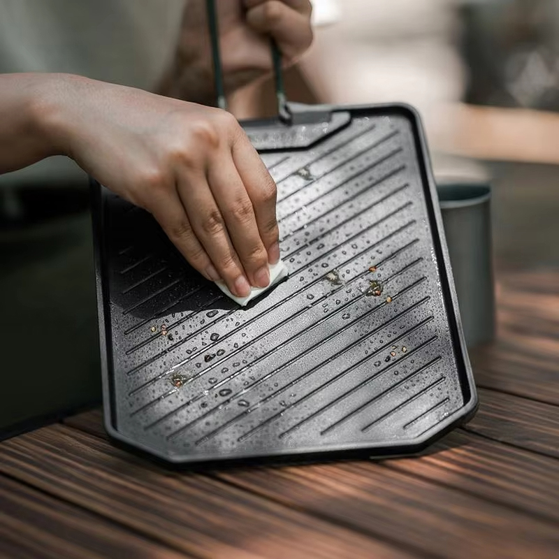 Wajan Panggangan Persegi Stain - Kitchen Baking Tray Organiser ulasan dan harga