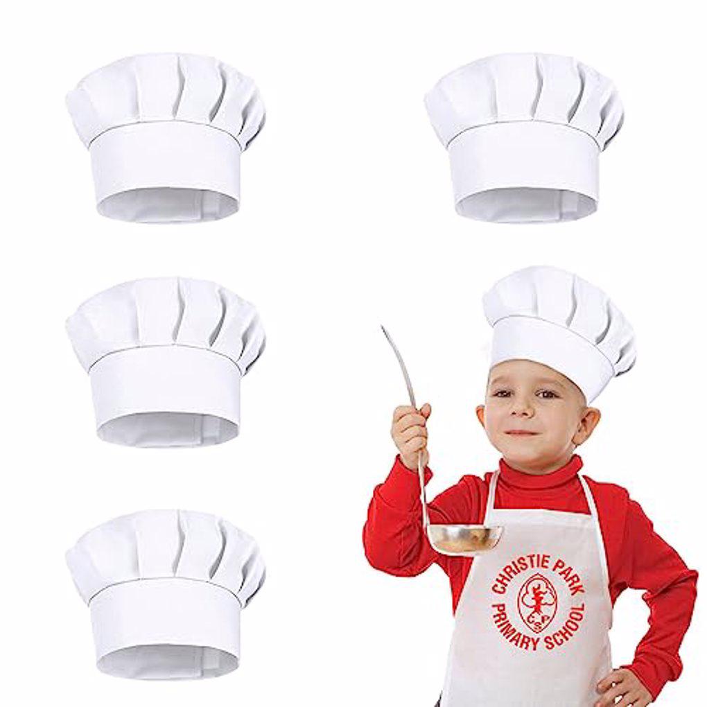 4 Buah Topi Pesta Putih Kostum - Baking Kitchen For Kids ulasan dan harga