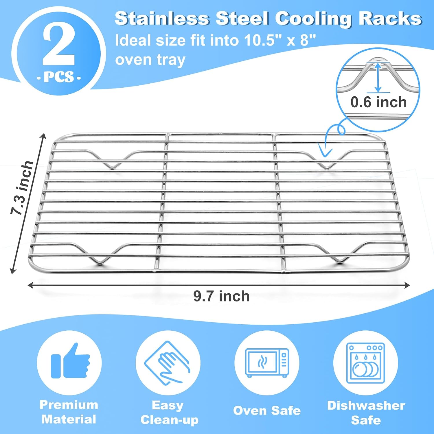 P&P CHEF Rak Kawat Pendingin u - Cooling Rack Wire ulasan dan harga