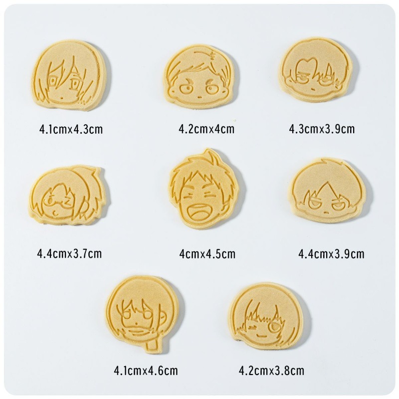 8 Buah Pemotong Kue Attack On  - Kitchen Baking Items ulasan dan harga
