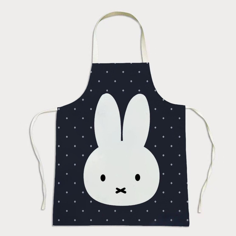 Miffy Kawaii Apron Kain Tahan  - Kitchen Baking Store ulasan dan harga