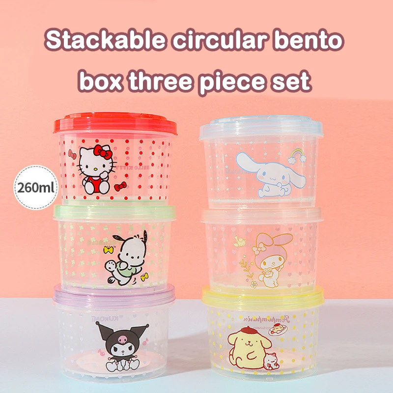 Set Kotak Bento Kitty 3 Buah W - Kitchen Baking Gifts ulasan dan harga