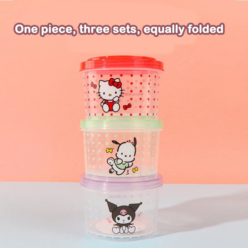 Set Kotak Bento Kitty 3 Buah W - Kitchen Baking Gifts ulasan dan harga